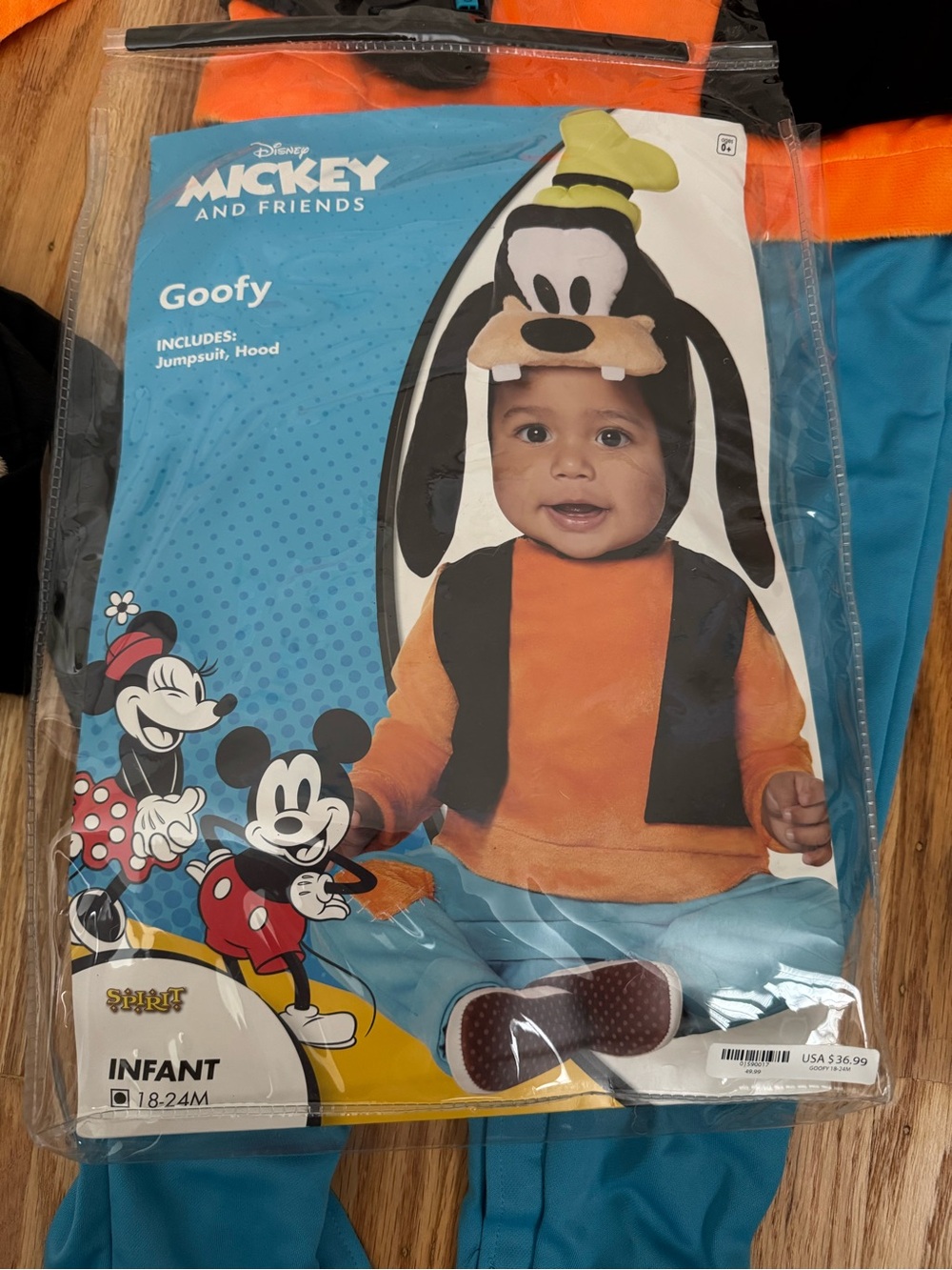 Goofy Infant Costume : 18-24mo